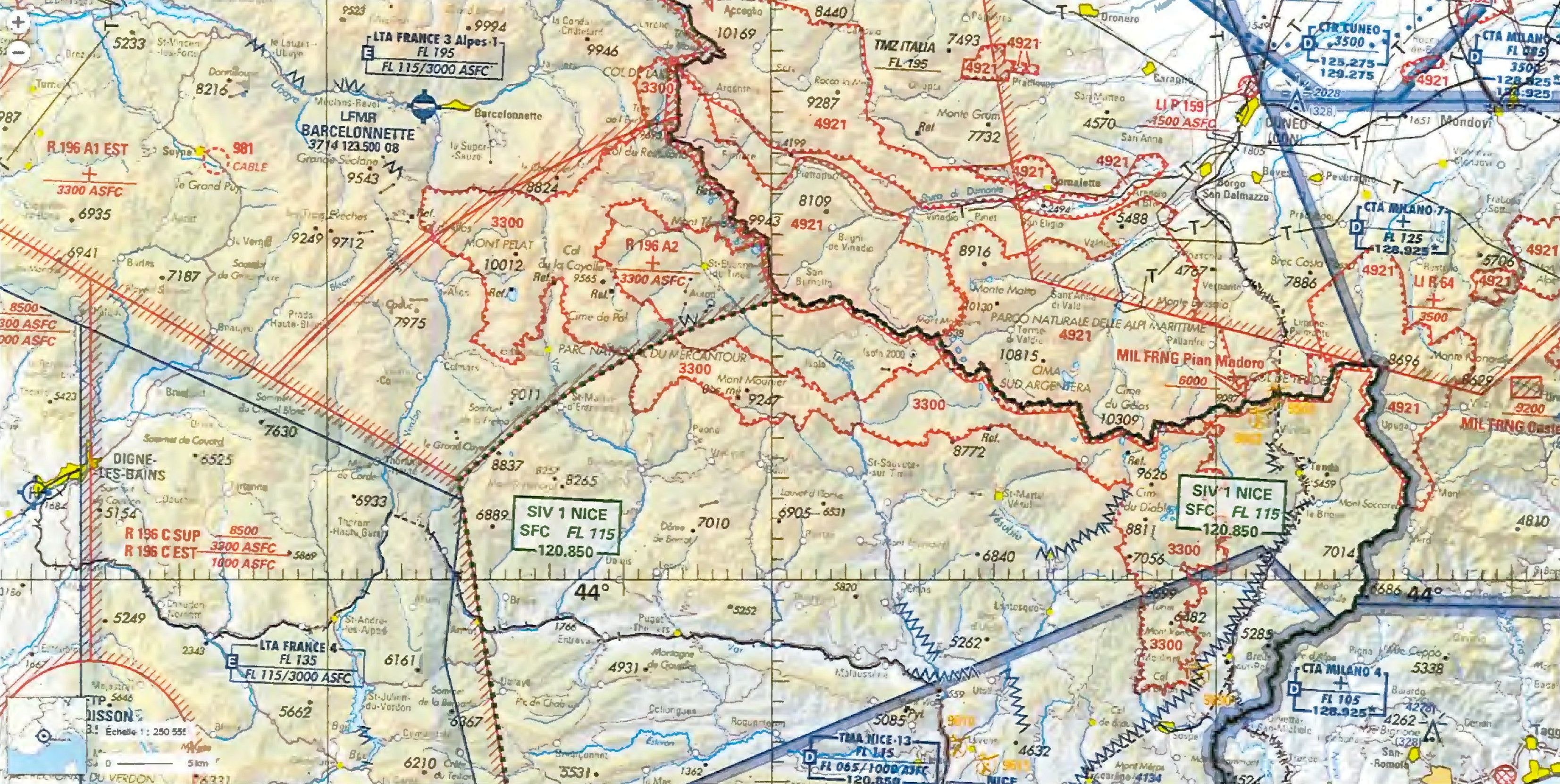 Naturschutzgebiet Mercantour